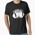 Kansas City Skyline Football Fan Kansas T-Shirt - Streetwear Style Unisex - T-Shirt, Sweatshirt, Hoodie