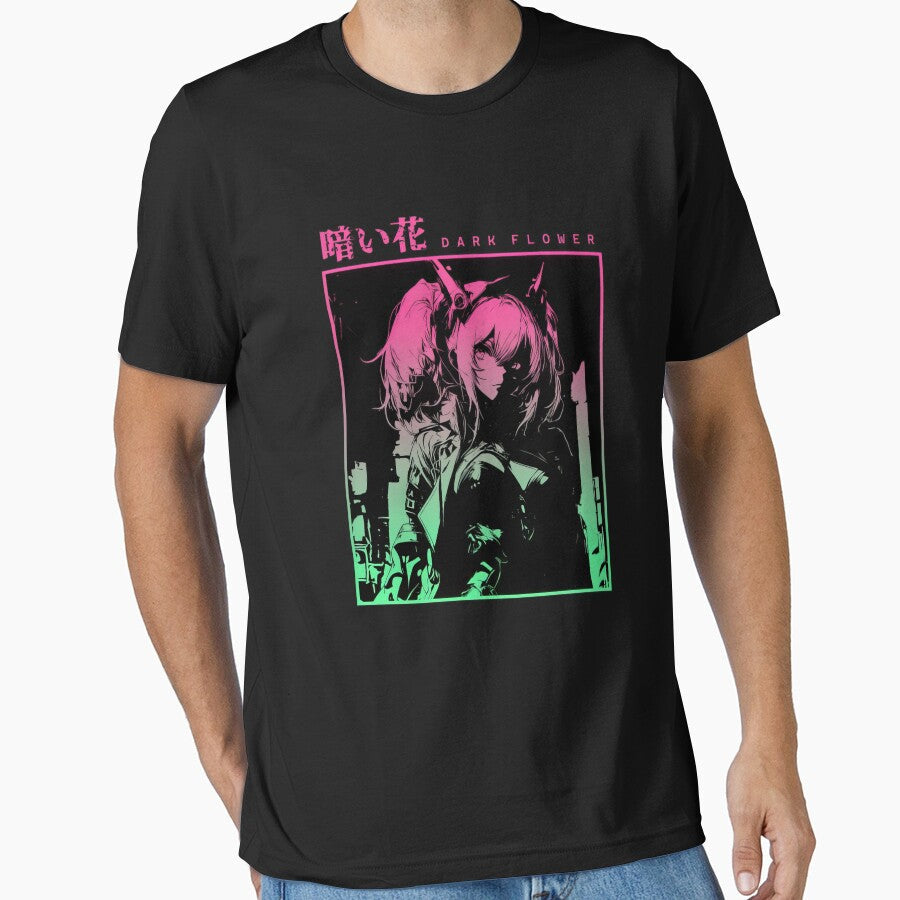 Cyberpunk Vaporwave Anime Manga Girl Japanese - Adult & Kids T-Shirts, Sweatshirts & Hoodies apparel design preview 1
