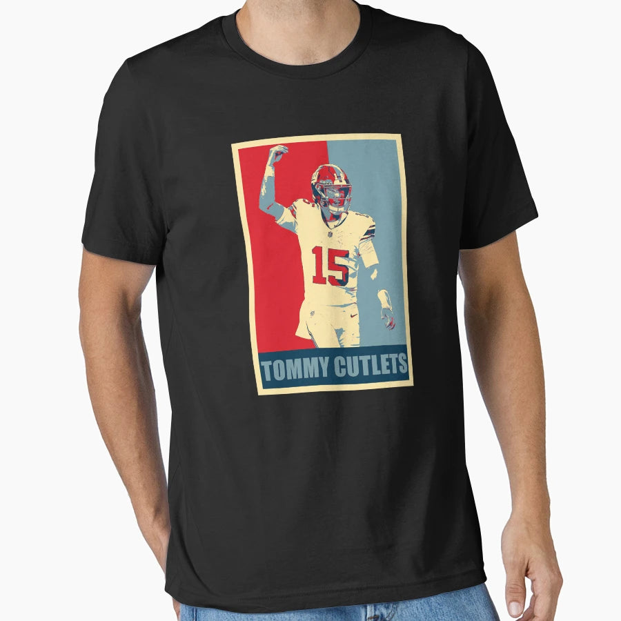 Quarterback Sports 15 Player T-Shirt - Unique Graphic for Adults - T-Shirt, Sweatshirt, Hoodie
