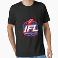 Indoor Football League Long Logo T-Shirt - Minimalist Print for Adults - T-Shirt, Sweatshirt, Hoodie