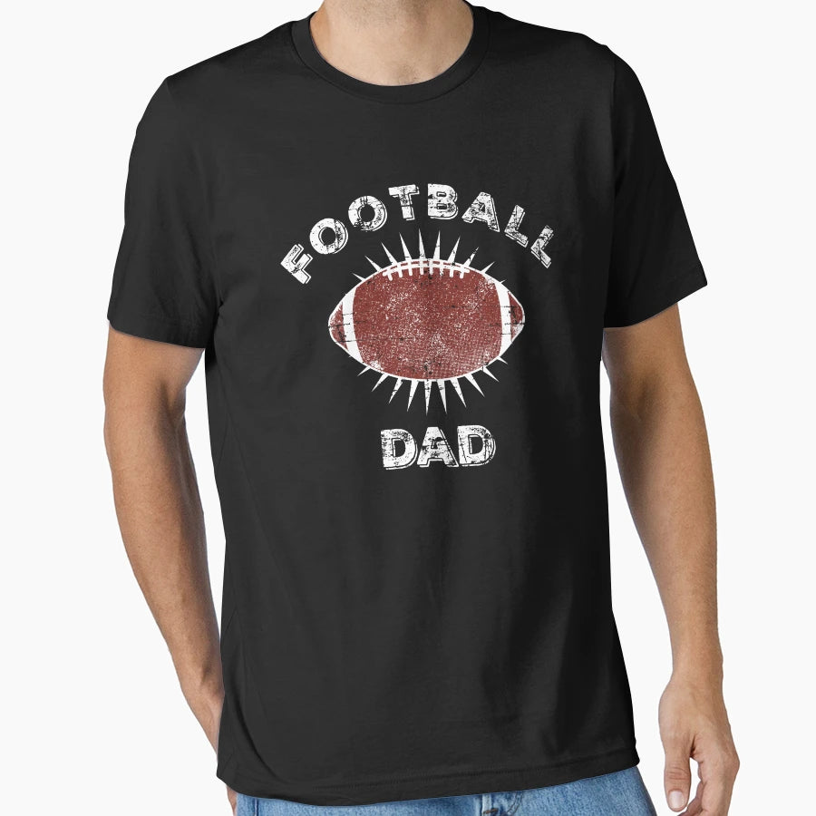 Football Dad T-Shirt - Custom Art Print for Adults - T-Shirt, Sweatshirt, Hoodie