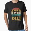 Dilf Damn I Love Foosball T-Shirt - Trendy Graphic for Adults - T-Shirt, Sweatshirt, Hoodie