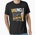 Druncle Dictionary Funny Drinking Elite T-Shirt - Trendy Graphic Unisex - T-Shirt, Sweatshirt, Hoodie