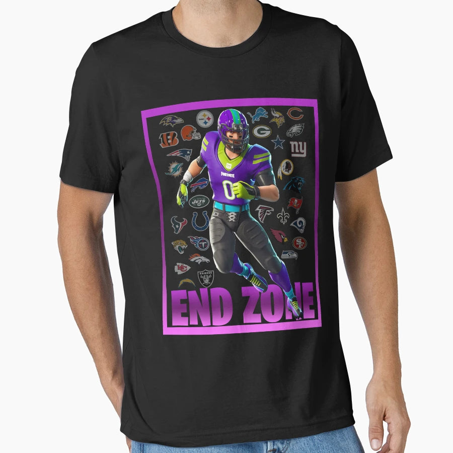 End Zone T-Shirt - Casual Everyday Wear Unisex - T-Shirt, Sweatshirt, Hoodie