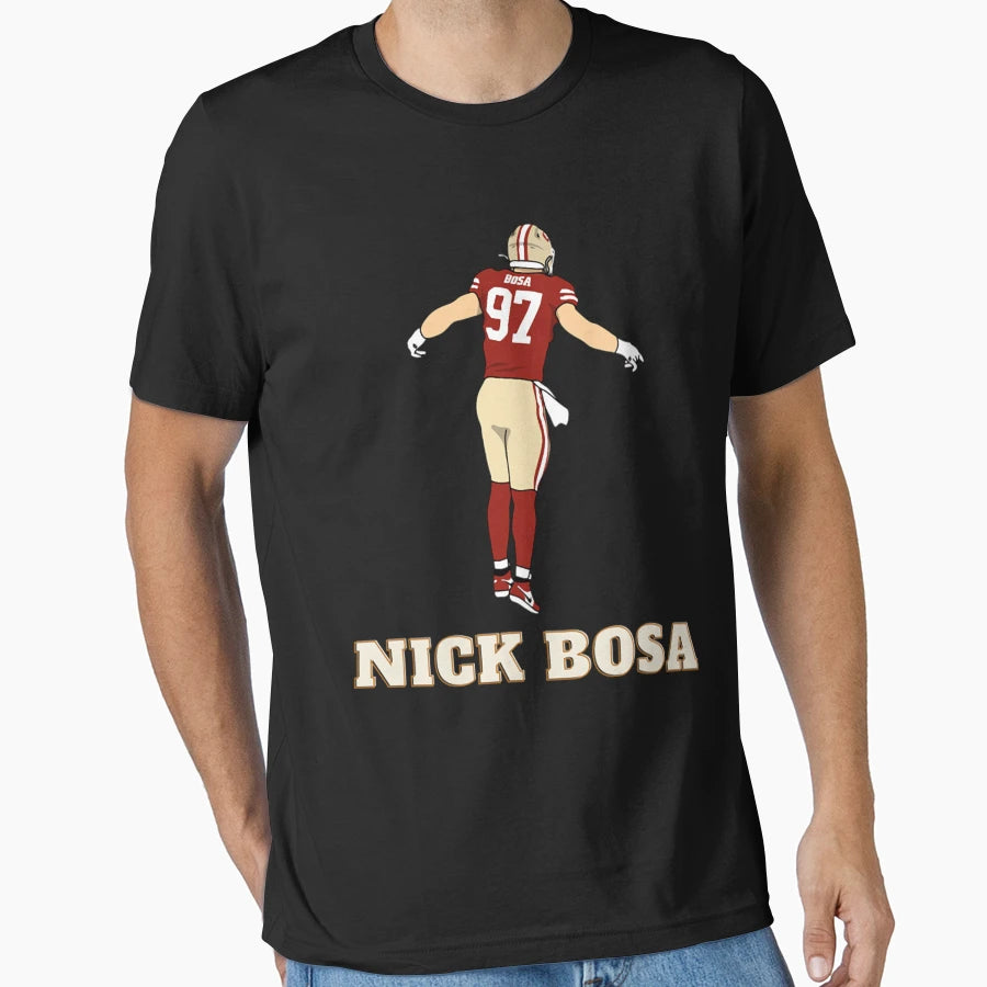 End Defensive Touchdown Player 97 T-Shirt - Aesthetic Graphic Unisex - T-Shirt, Sweatshirt, Hoodie