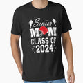 Senior Mom Class 2024 Soccer Mom T-Shirt - Novelty Apparel for Adults - T-Shirt, Sweatshirt, Hoodie