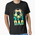 1 Dad Soccer Player Soccer T-Shirt - Casual Everyday Wear for Adults - T-Shirt, Sweatshirt, Hoodie