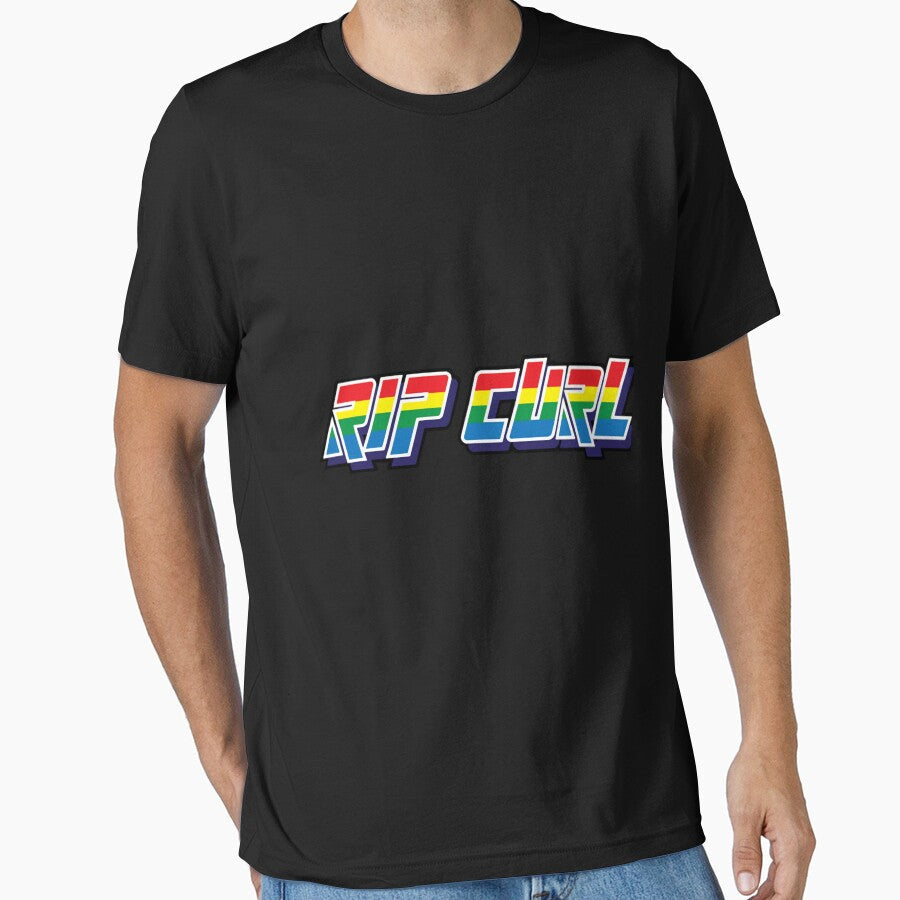 RIP CURL RAINBOW RIPCURL SURF by Morfoporto - Adult & Kids T-Shirts, Sweatshirts & Hoodies apparel design preview 1