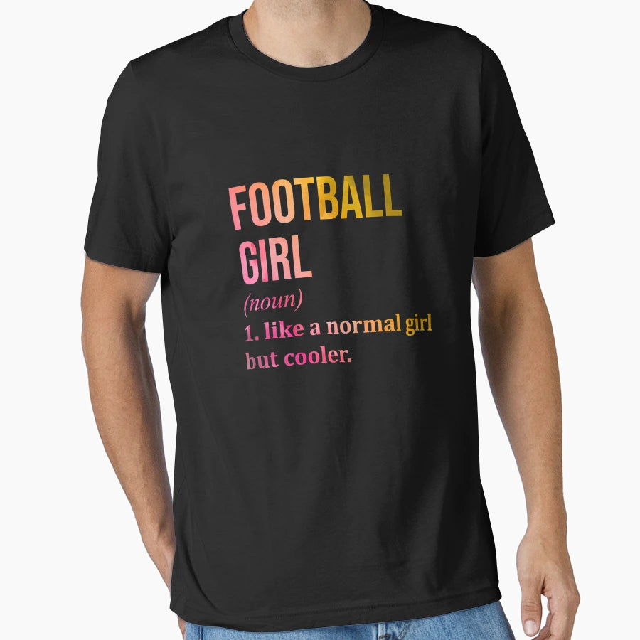 Football Definition Watercolor T-Shirt - Graphic Print for Adults - T-Shirt, Sweatshirt, Hoodie