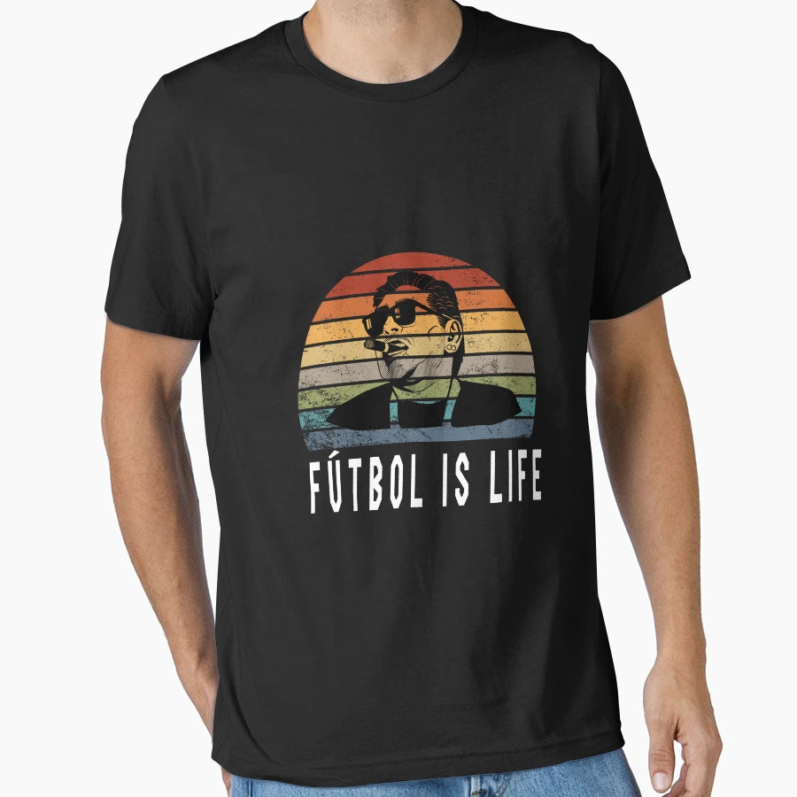 Foutbal Is Life T-Shirt - Casual Everyday Wear for Adults - T-Shirt, Sweatshirt, Hoodie