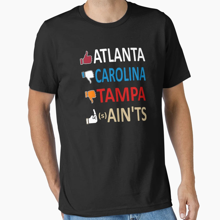 Atlanta Pro Football Funny Rankings T-Shirt - Unique Graphic Unisex - T-Shirt, Sweatshirt, Hoodie