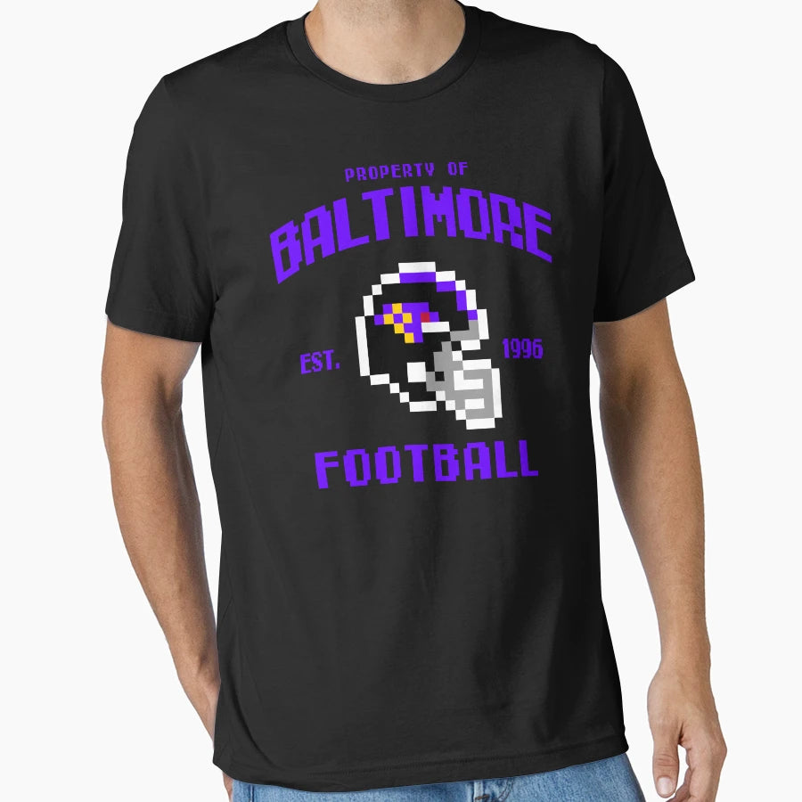 Property Baltimore Ravens Football T-Shirt - Streetwear Style Unisex - T-Shirt, Sweatshirt, Hoodie
