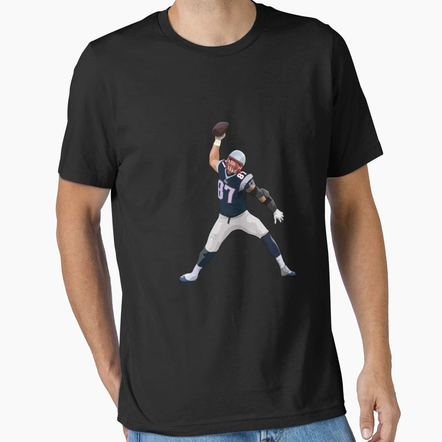 Gronk 87 Angry Touchdown T-Shirt - Streetwear Style for Adults - T-Shirt, Sweatshirt, Hoodie