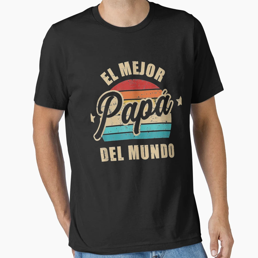 El Mejor Pap Del Mundo T-Shirt - Minimalist Print Unisex - T-Shirt, Sweatshirt, Hoodie
