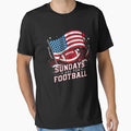 Sundays Are Football T-Shirt - Casual Everyday Wear Men Women - T-Shirt, Sweatshirt, Hoodie