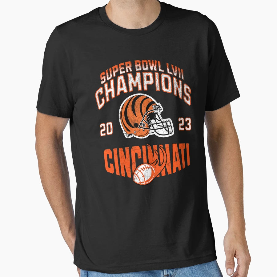 Superbowl Lvii Champions 2023 T-Shirt - Trendy Graphic Men Women - T-Shirt, Sweatshirt, Hoodie