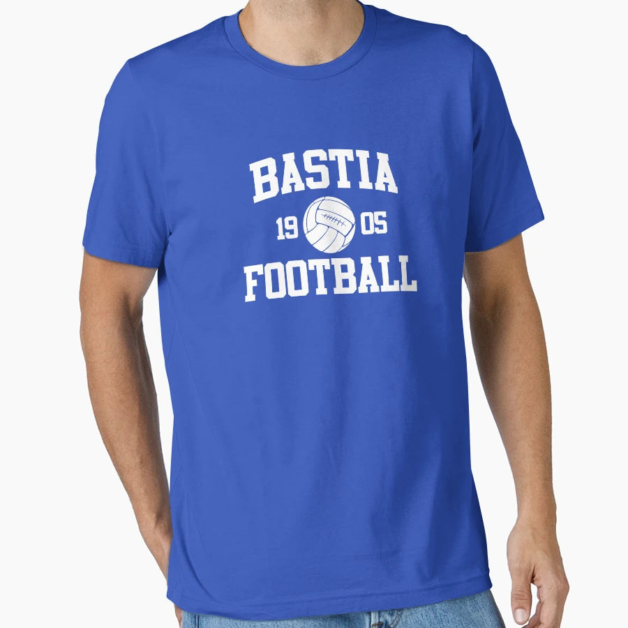 Bastia Football Athletic College 2 T-Shirt - Aesthetic Graphic Men Women - T-Shirt, Sweatshirt, Hoodie