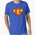 Super Initials G T-Shirt - Casual Everyday Wear Unisex - T-Shirt, Sweatshirt, Hoodie