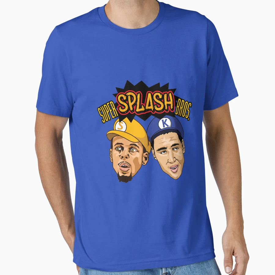 Steph Curry Klay Thompson Super Splash T-Shirt - Novelty Apparel Men Women - T-Shirt, Sweatshirt, Hoodie