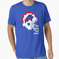 Buf White Helmet Tecmo Bowl T-Shirt - Streetwear Style Unisex - T-Shirt, Sweatshirt, Hoodie