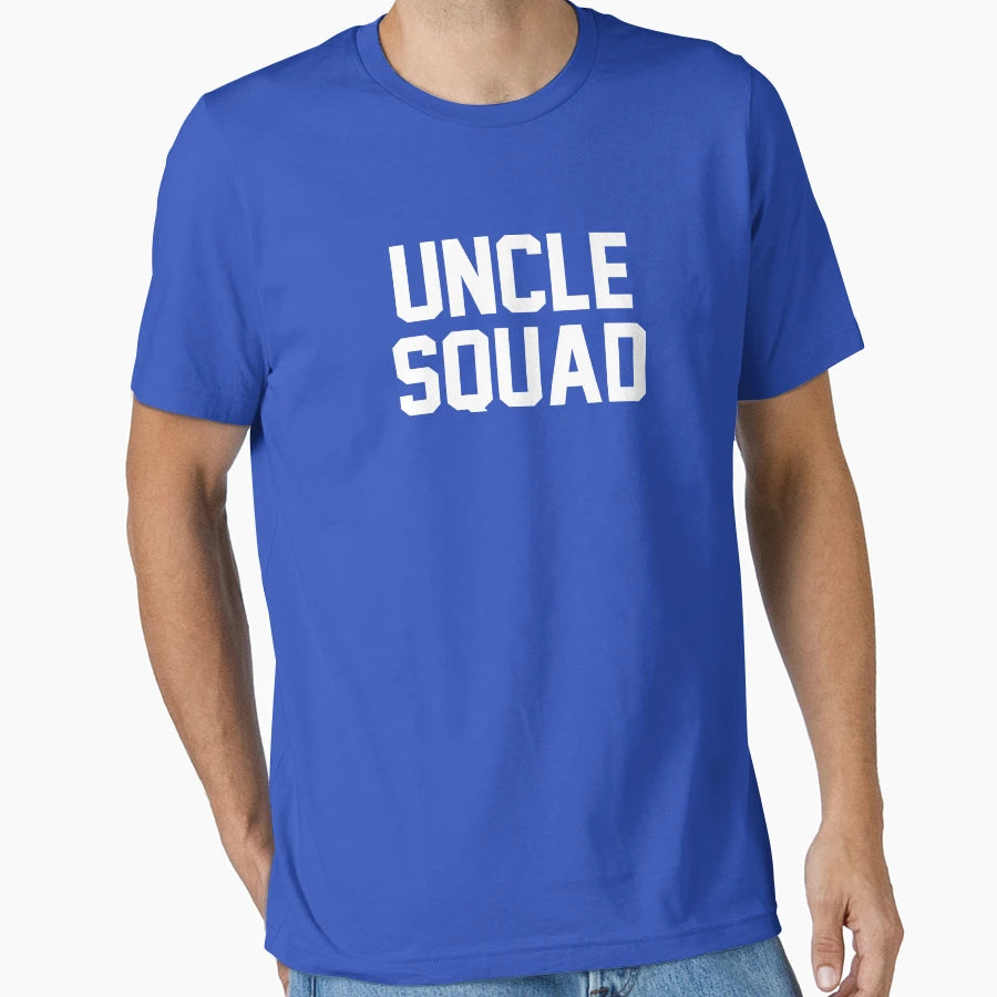 Mens Uncle Squad Funny Uncle Favorite T-Shirt - Custom Art Print Unisex - T-Shirt, Sweatshirt, Hoodie