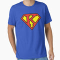 Super Initials K T-Shirt - Minimalist Print Men Women - T-Shirt, Sweatshirt, Hoodie