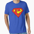 E Superhero Emblem T-Shirt - Casual Everyday Wear for Adults - T-Shirt, Sweatshirt, Hoodie
