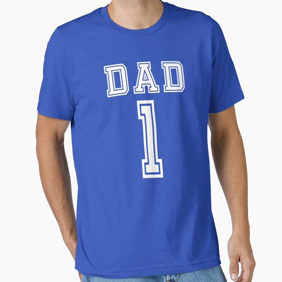 Dad 1 T-Shirt - Unique Graphic for Adults - T-Shirt, Sweatshirt, Hoodie