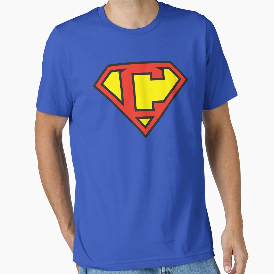 Super Initials C T-Shirt - Minimalist Print for Adults - T-Shirt, Sweatshirt, Hoodie