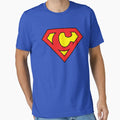 C Superhero Emblem T-Shirt - Trendy Graphic for Adults - T-Shirt, Sweatshirt, Hoodie