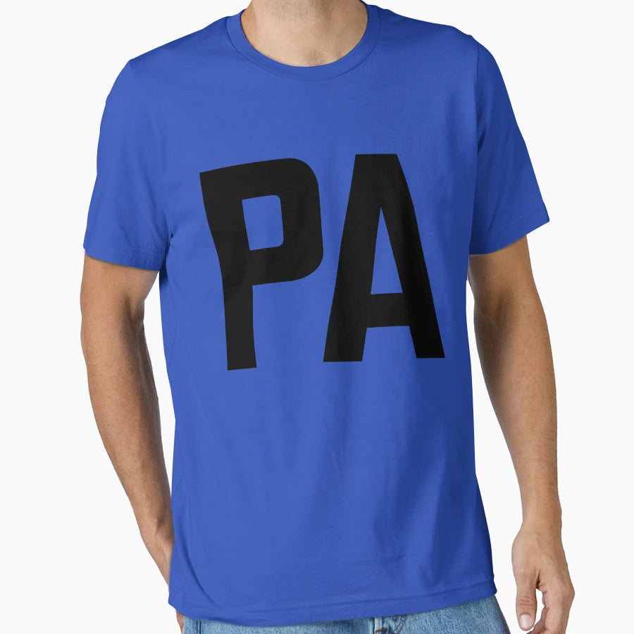 Pennsylvania Pa Black Ink T-Shirt - Trendy Graphic Unisex - T-Shirt, Sweatshirt, Hoodie
