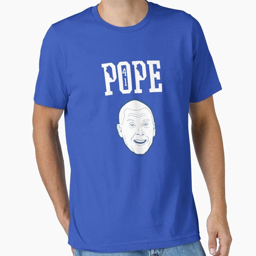 Mark Pope Face White Font T-Shirt - Trendy Graphic for Adults - T-Shirt, Sweatshirt, Hoodie