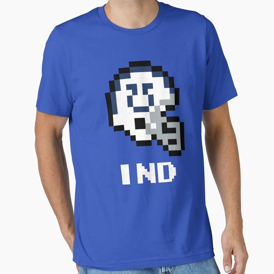 Indianapolis Colts Tecmo Super Bowl T-Shirt - Unique Graphic Men Women - T-Shirt, Sweatshirt, Hoodie