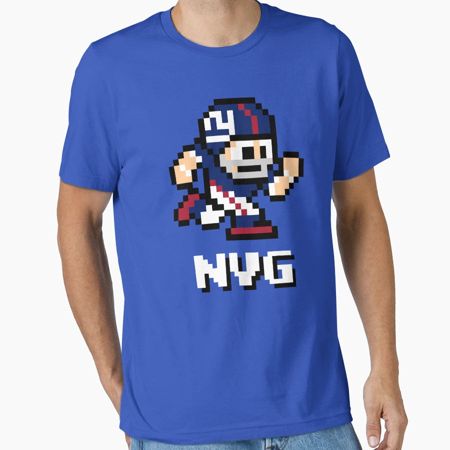 New York Giants Tecmo Super Bowl T-Shirt - Fun Novelty Design Men Women - T-Shirt, Sweatshirt, Hoodie