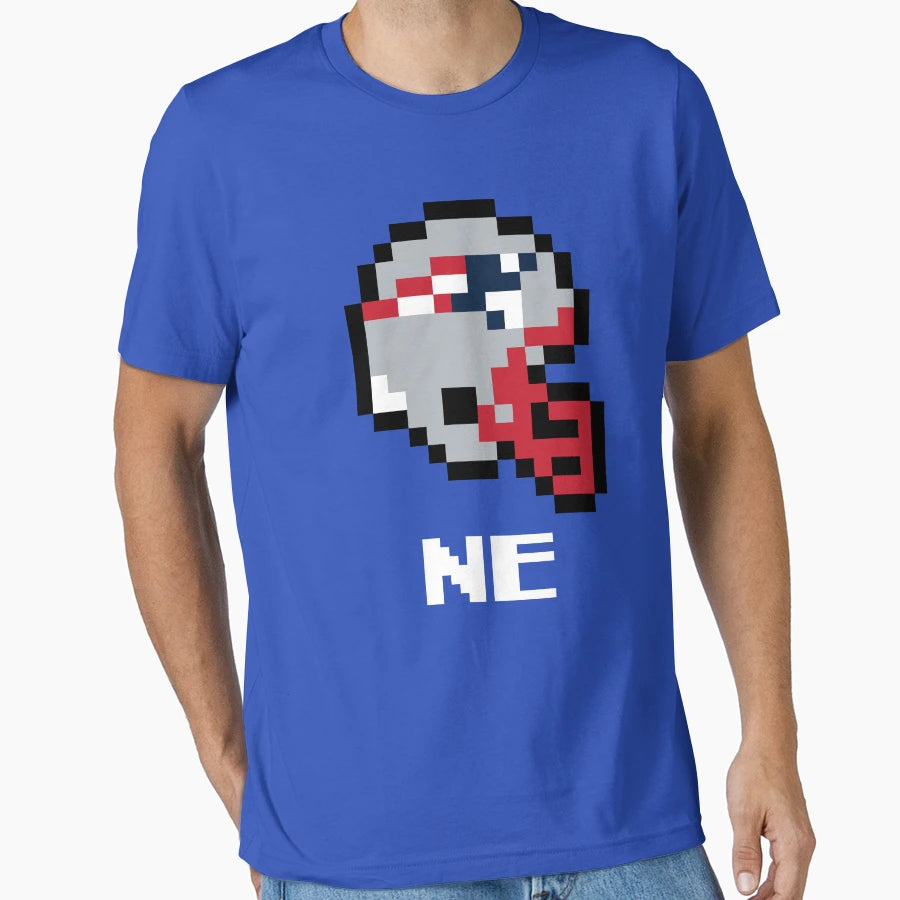 New England Tecmo Super Bowl T-Shirt - Custom Art Print for Adults - T-Shirt, Sweatshirt, Hoodie