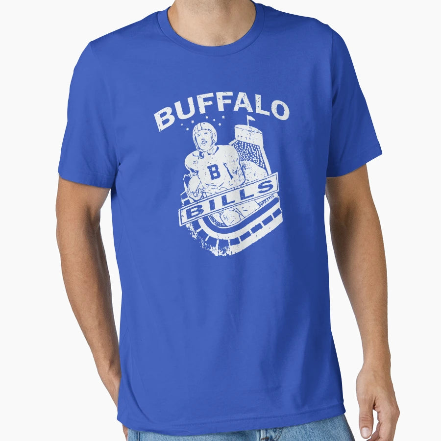 Buffalo Bills T-Shirt - Casual Everyday Wear for Adults - T-Shirt, Sweatshirt, Hoodie