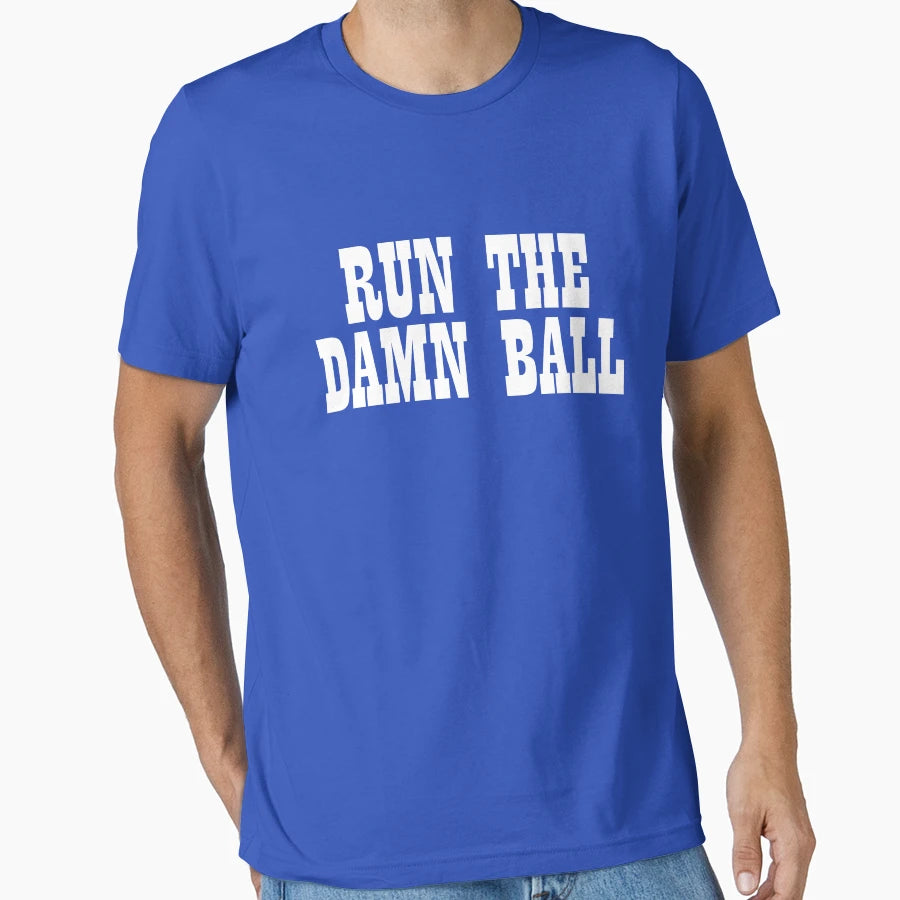 Run Damn Ball T-Shirt - Minimalist Print Unisex - T-Shirt, Sweatshirt, Hoodie