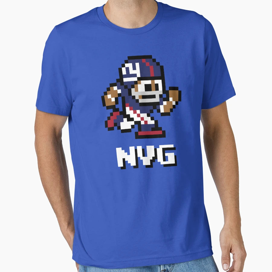 New York Giants Tecmo Super Bowl T-Shirt - Graphic Print for Adults - T-Shirt, Sweatshirt, Hoodie