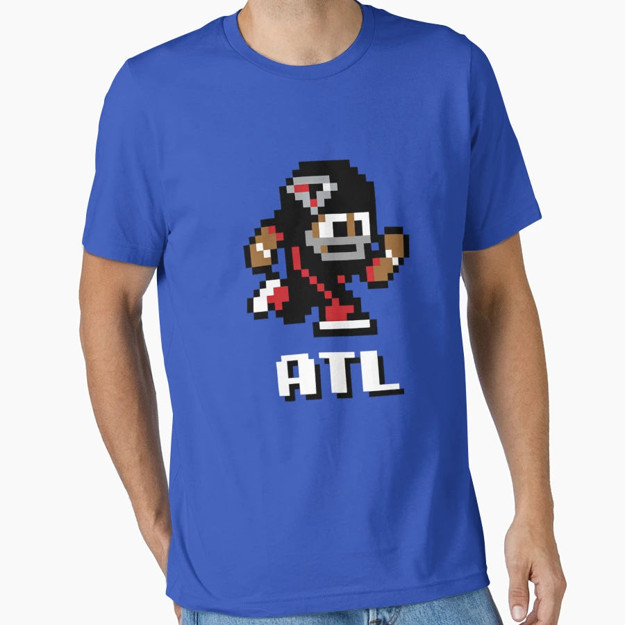 Atlanta Falcons Tecmo Super Bowl T-Shirt - Unique Graphic Men Women - T-Shirt, Sweatshirt, Hoodie
