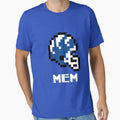 Memphis Tigers Tecmo Super Bowl Football T-Shirt - Graphic Print Unisex - T-Shirt, Sweatshirt, Hoodie