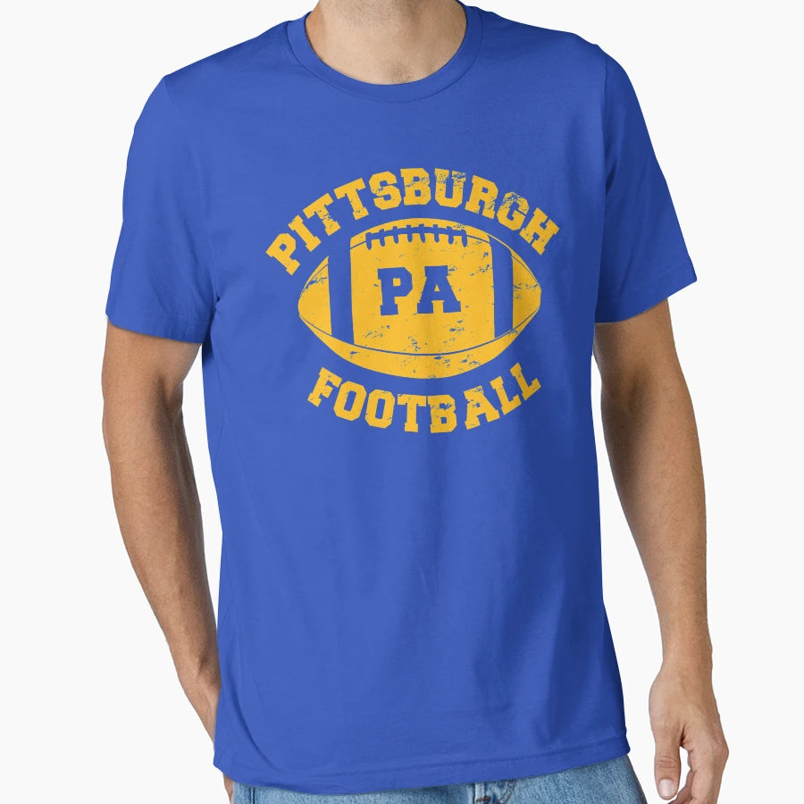 Pittsburgh Football T-Shirt - Minimalist Print for Adults - T-Shirt, Sweatshirt, Hoodie