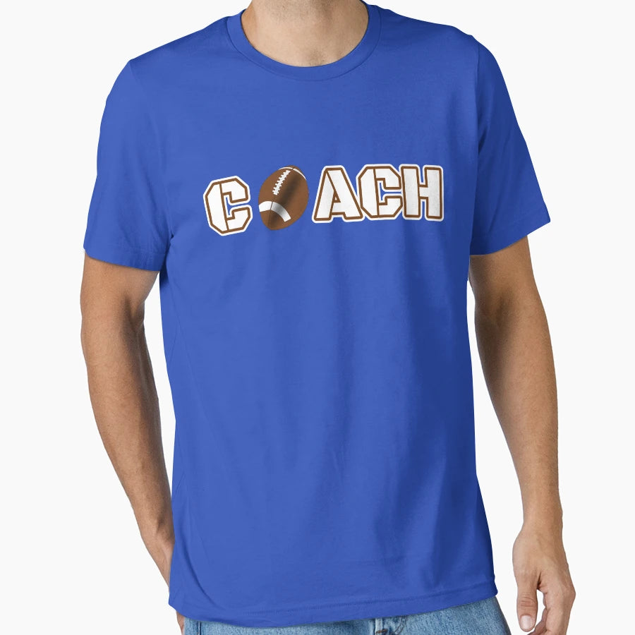 Football Ball Coach T-Shirt - Novelty Apparel Unisex - T-Shirt, Sweatshirt, Hoodie
