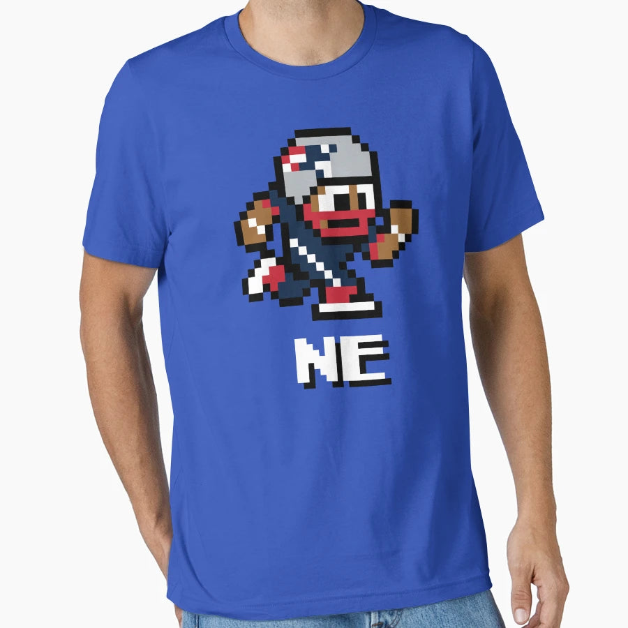 New England Patriots Tecmo Super T-Shirt - Casual Everyday Wear Men Women - T-Shirt, Sweatshirt, Hoodie