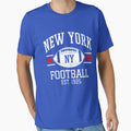 New York Football Team Ny Giants T-Shirt - Novelty Apparel for Adults - T-Shirt, Sweatshirt, Hoodie
