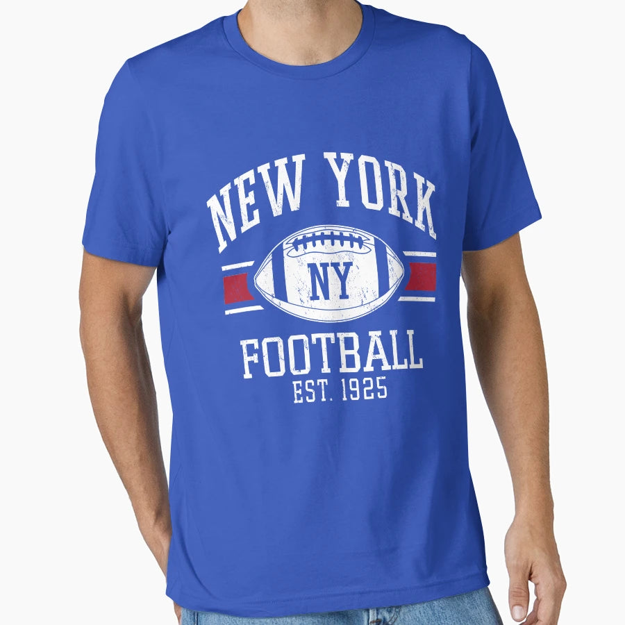 New York Football Team Ny Giants T-Shirt - Novelty Apparel for Adults - T-Shirt, Sweatshirt, Hoodie