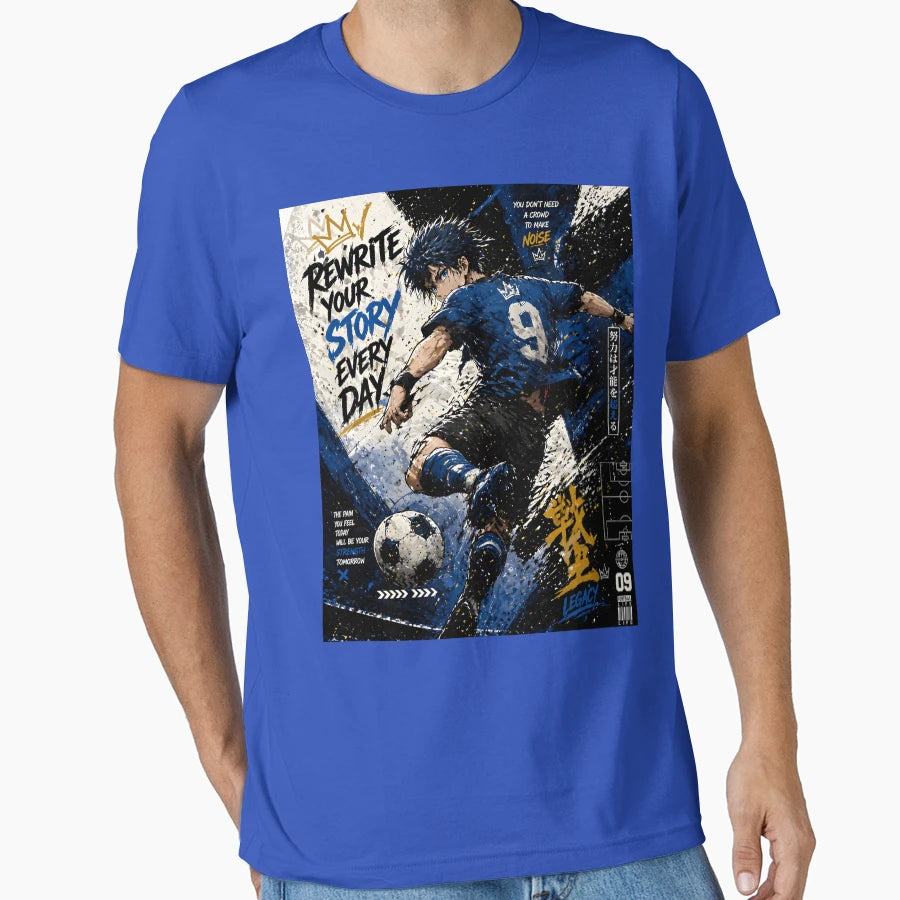 Football Hero T-Shirt - Graphic Print Men Women - T-Shirt, Sweatshirt, Hoodie