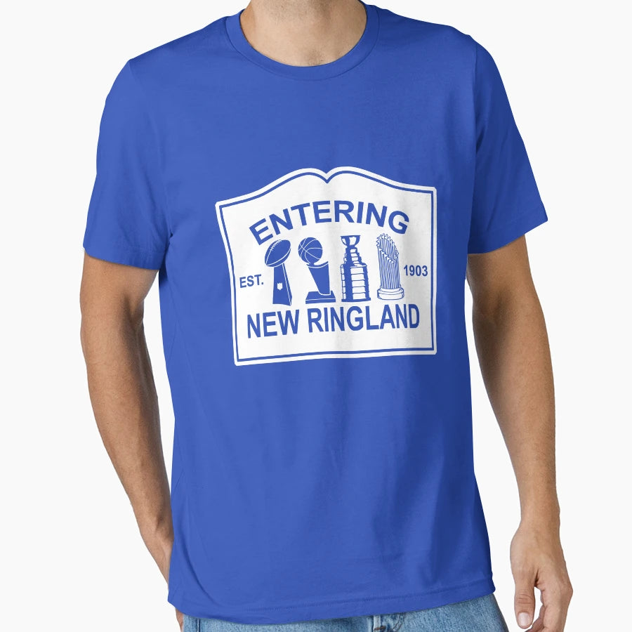 Entering New Ringland T-Shirt - Aesthetic Graphic Men Women - T-Shirt, Sweatshirt, Hoodie