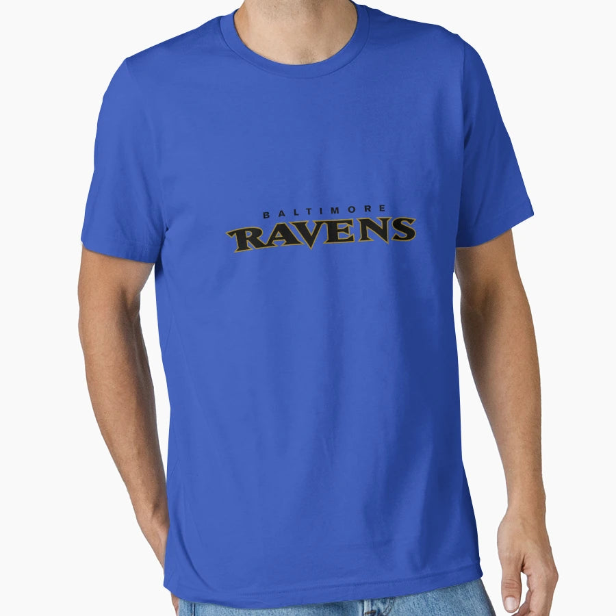 B Ravens Wordmark T-Shirt - Graphic Print Unisex - T-Shirt, Sweatshirt, Hoodie