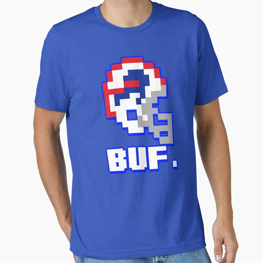 Buffalo Tecmo Bowl And T-Shirt - Unique Graphic for Adults - T-Shirt, Sweatshirt, Hoodie