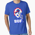 Buffalo Tecmo Bowl And T-Shirt - Unique Graphic for Adults - T-Shirt, Sweatshirt, Hoodie